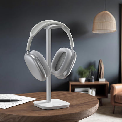 Headphone Stand, Desktop Headset Holder Desk Earphone Stand Aluminum Headset Hanger Headphone Rack Stand to Hold Earphones Such as Airpods Max, Sony, Beats, Bose, Razer, HyperX(Pink)