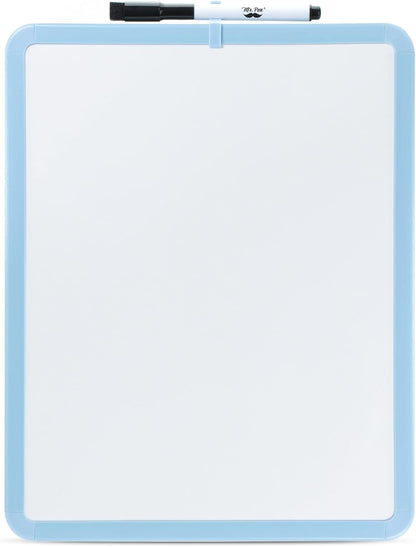 Dry Erase Board, 14” x 11”, White Frame
