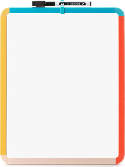 Dry Erase Board, 14” x 11”, White Frame