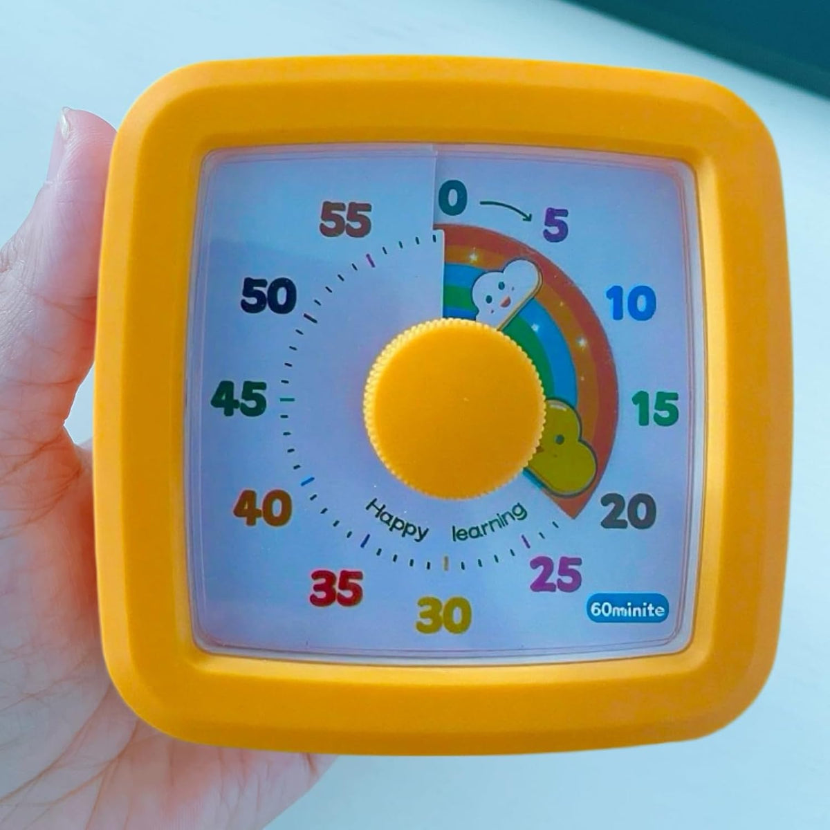 Visual Timer for Kids, 60-Minute Countdown Timer for Classroom Office Kitchen, Pomodoro Timer Spaceman Pattern, Time Management Tools with Silent Operation,Desk Time Clock for Kids and Adults