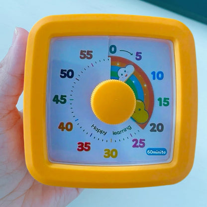 Visual Timer for Kids, 60-Minute Countdown Timer for Classroom Office Kitchen, Pomodoro Timer Spaceman Pattern, Time Management Tools with Silent Operation,Desk Time Clock for Kids and Adults