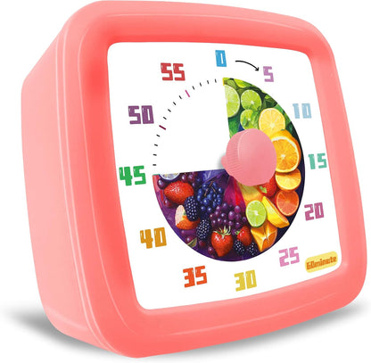 Visual Timer for Kids, 60-Minute Countdown Timer for Classroom Office Kitchen, Pomodoro Timer Spaceman Pattern, Time Management Tools with Silent Operation,Desk Time Clock for Kids and Adults