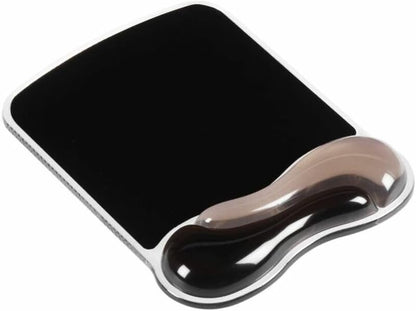 Duo Gel Mouse Pad with Wrist Rest, Ergonomic Wrist Support for Pain Relief, Comfortable Non-Skid Gel Pad for Computer, Laptop, Office & Home 9.6" x 7.6", Blue K62401AM