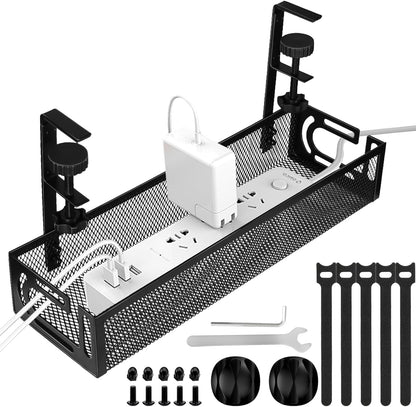 Cable Management, 25'' Cable Management Under Desk, Cable Tray