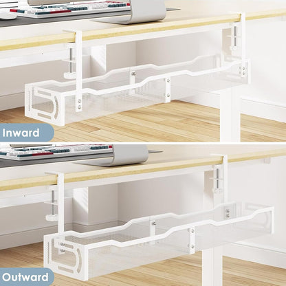 Cable Management, 25'' Cable Management Under Desk, Cable Tray