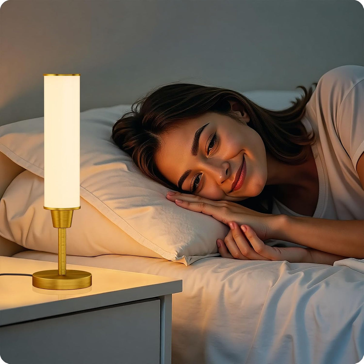 Table Lamp with Remote, Black