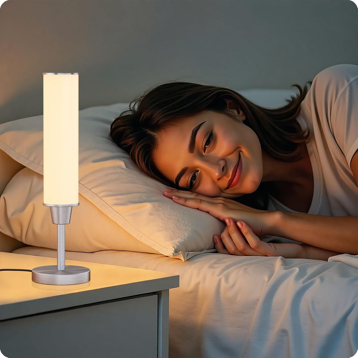 Table Lamp with Remote, Black