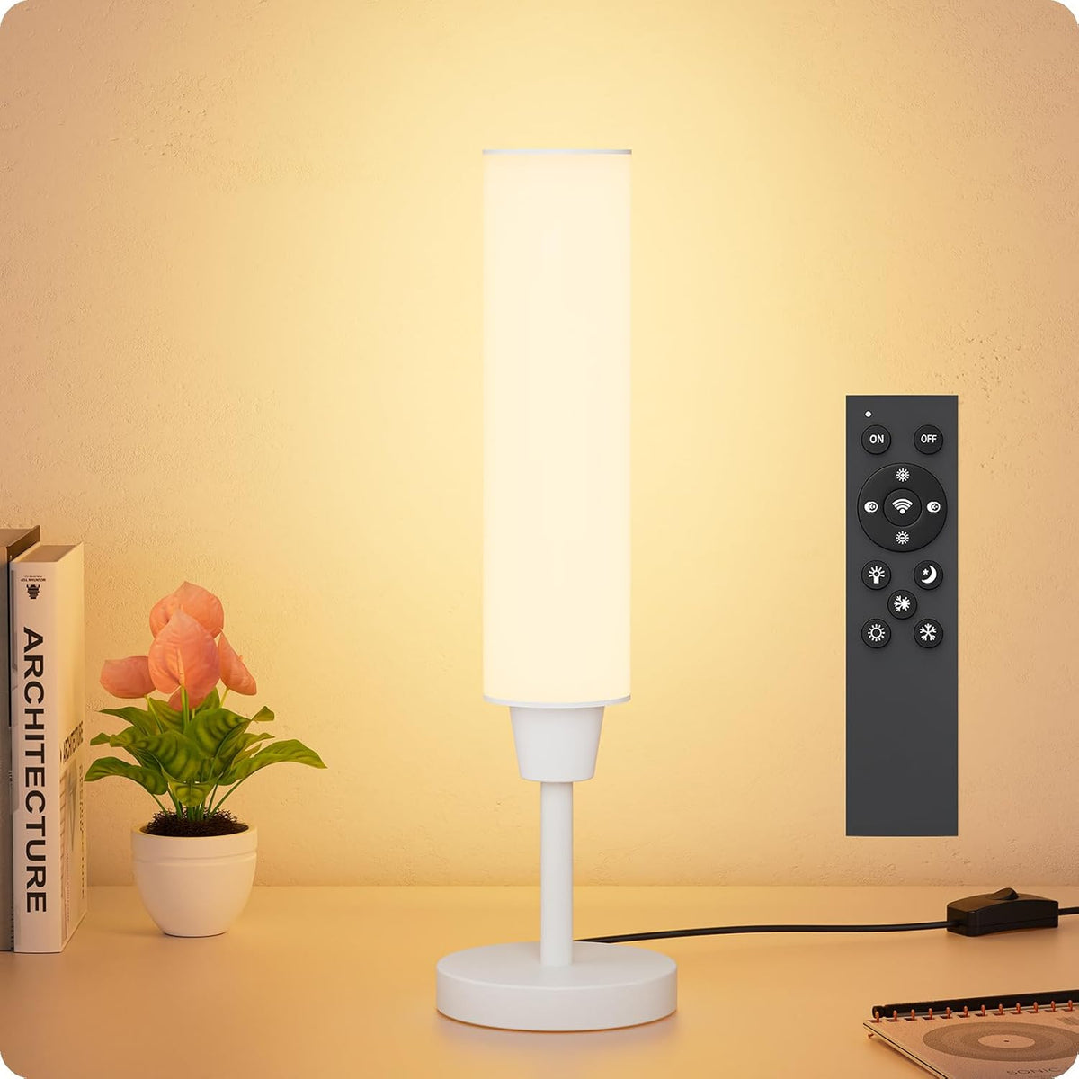 Table Lamp with Remote, Black
