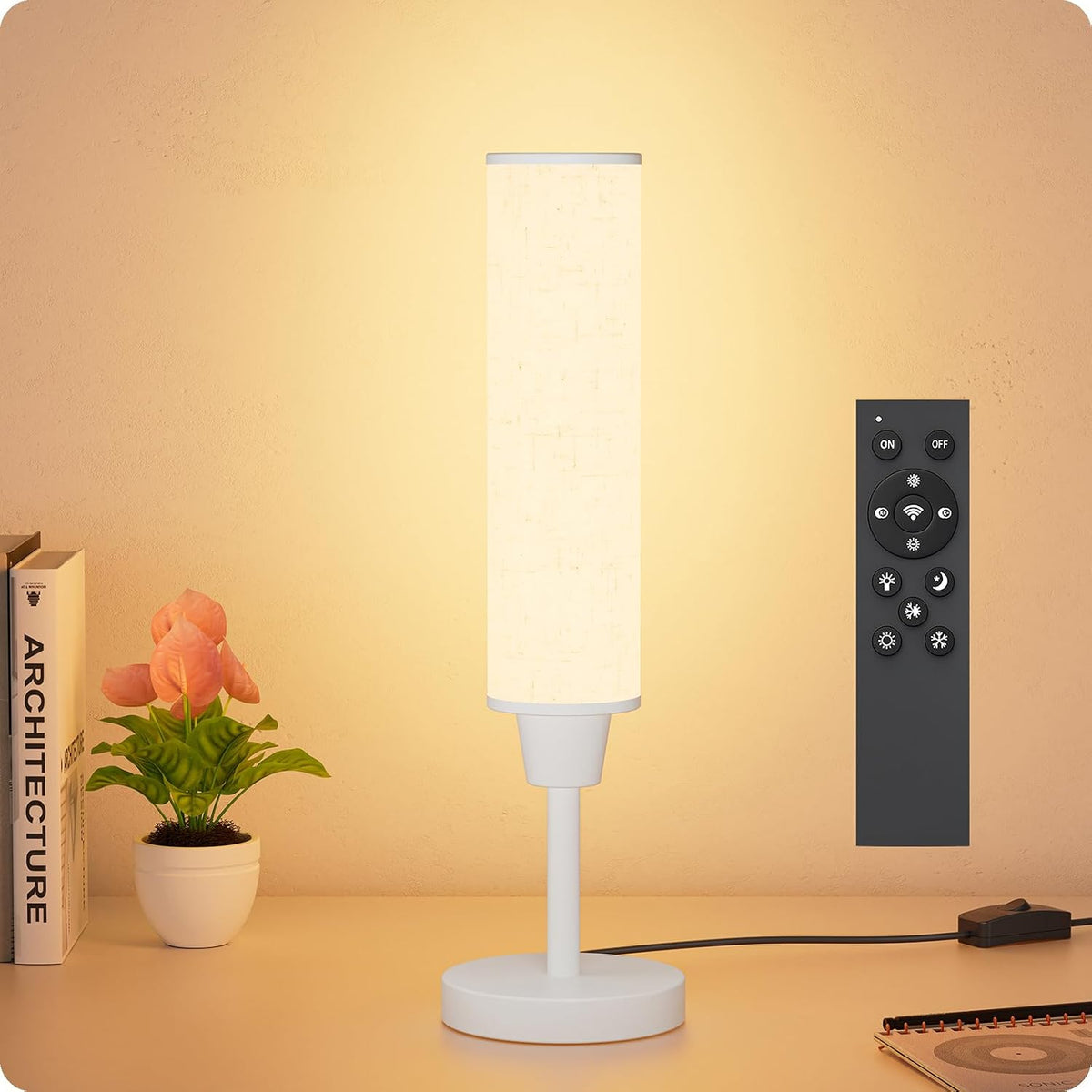Table Lamp with Remote, Black