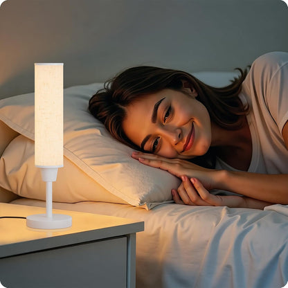 Table Lamp with Remote, Black