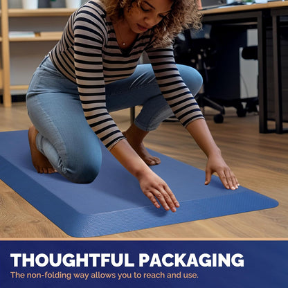 Anti Fatigue Mat for Standing Desk & Kitchen Floor, 9/10 Extra Thick