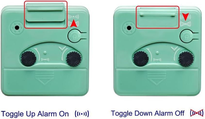 Ultra Small, Battery Travel Alarm Clock with Snooze and Light