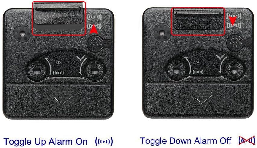 Ultra Small, Battery Travel Alarm Clock with Snooze and Light