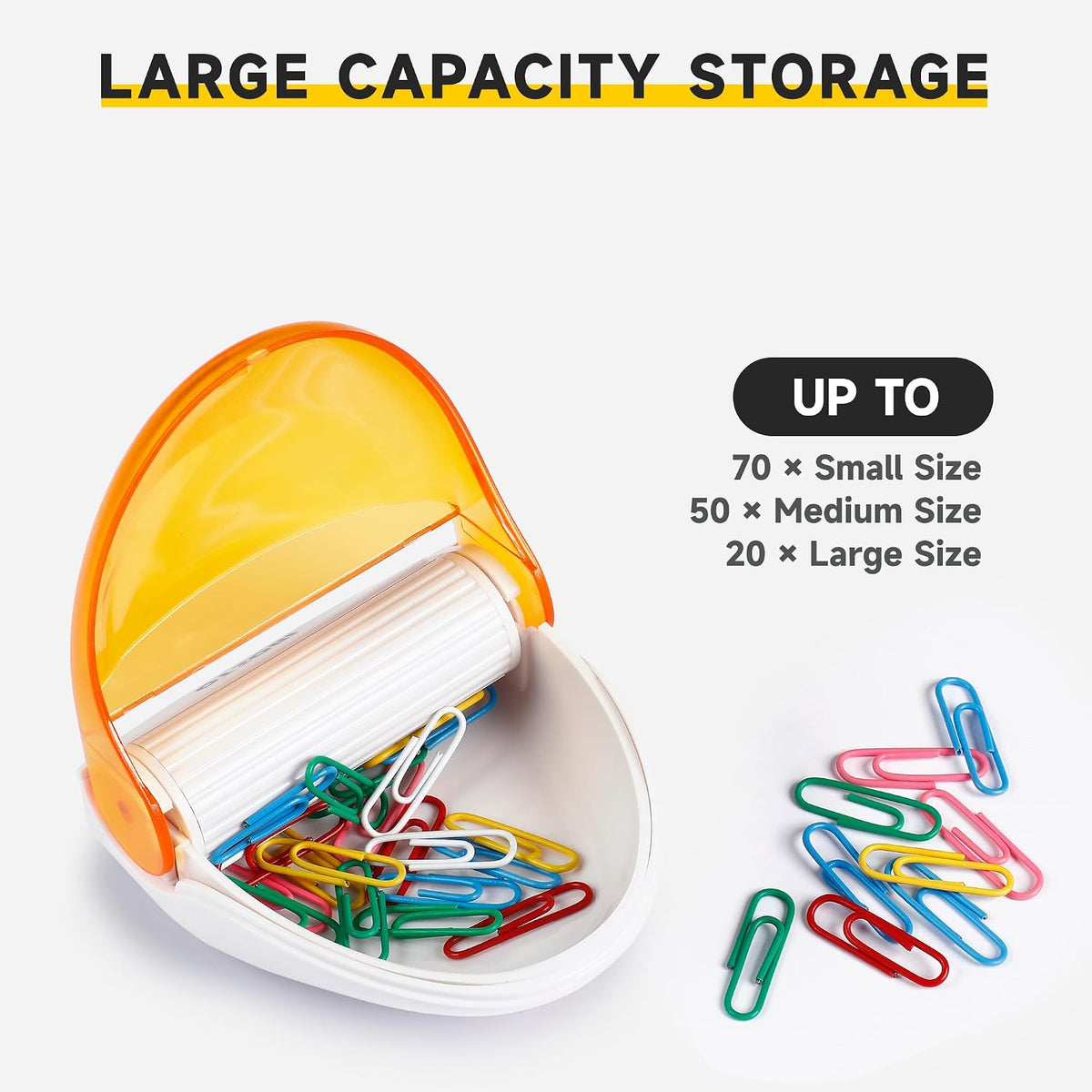 Paper Clip Holder,Magnetic Paper Clip Holder for Desk