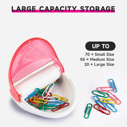 Paper Clip Holder,Magnetic Paper Clip Holder for Desk