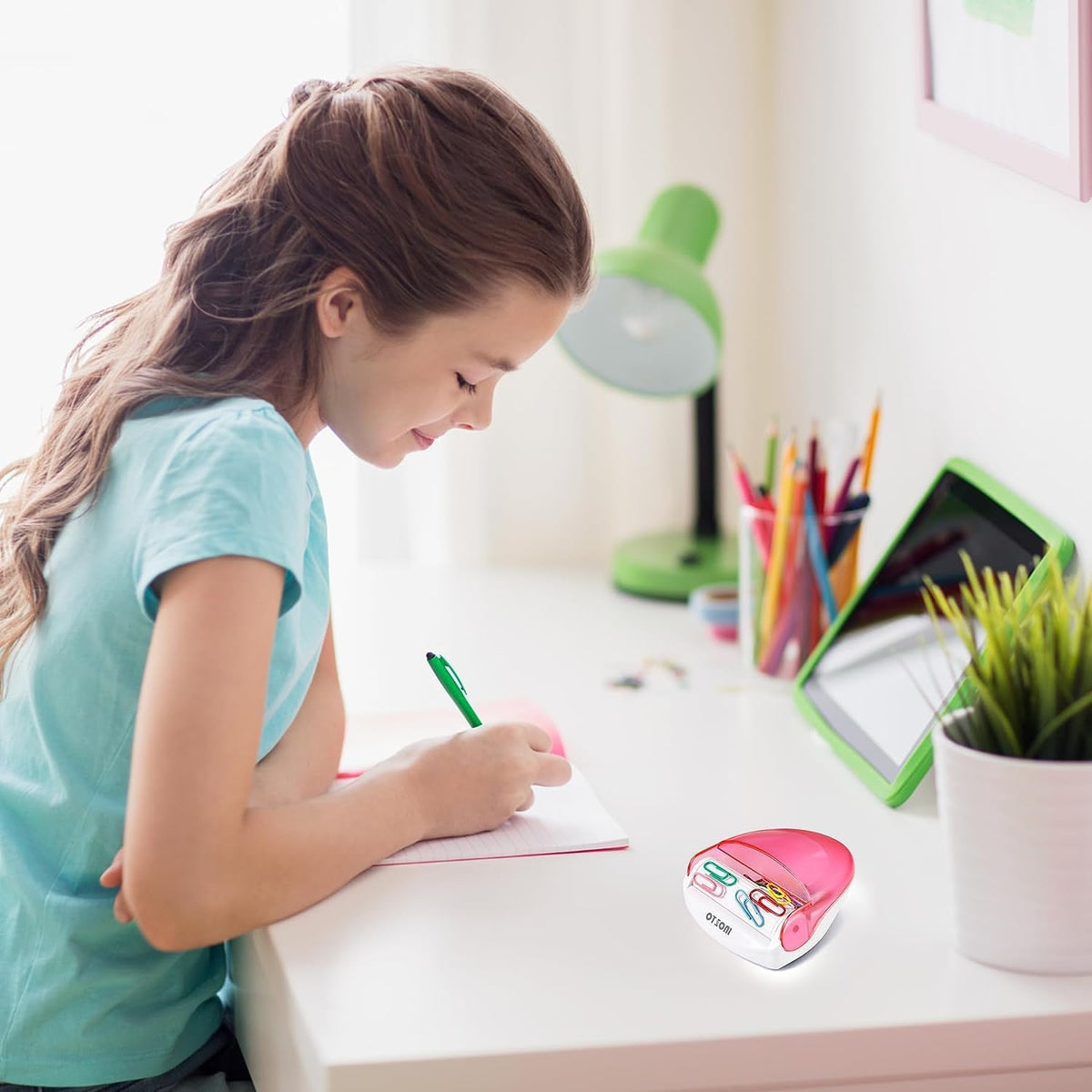 Paper Clip Holder,Magnetic Paper Clip Holder for Desk