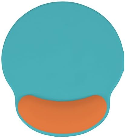 Ergonomic Mouse Pad with Wrist Rest, Comfortable Silicone Non-Slip Computer Pain Relief Gel Mouse Mat with Wrist Support for Gaming, Work, Office, Women & Men, Cute Pattern, Beige