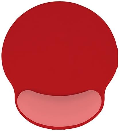 Ergonomic Mouse Pad with Wrist Rest, Comfortable Silicone Non-Slip Computer Pain Relief Gel Mouse Mat with Wrist Support for Gaming, Work, Office, Women & Men, Cute Pattern, Beige