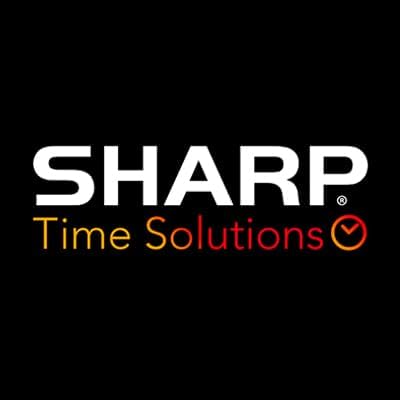 Sharp Digital Alarm Clock – Tactile Plastic Case with Soft Rubberized Finish - Battery Operated – Blue Backlight on Demand – Ascending Alarm – Easy to Use – Charcoal Black