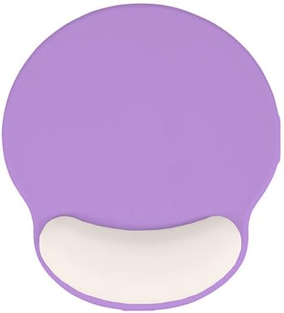 Ergonomic Mouse Pad with Wrist Rest, Comfortable Silicone Non-Slip Computer Pain Relief Gel Mouse Mat with Wrist Support for Gaming, Work, Office, Women & Men, Cute Pattern, Beige