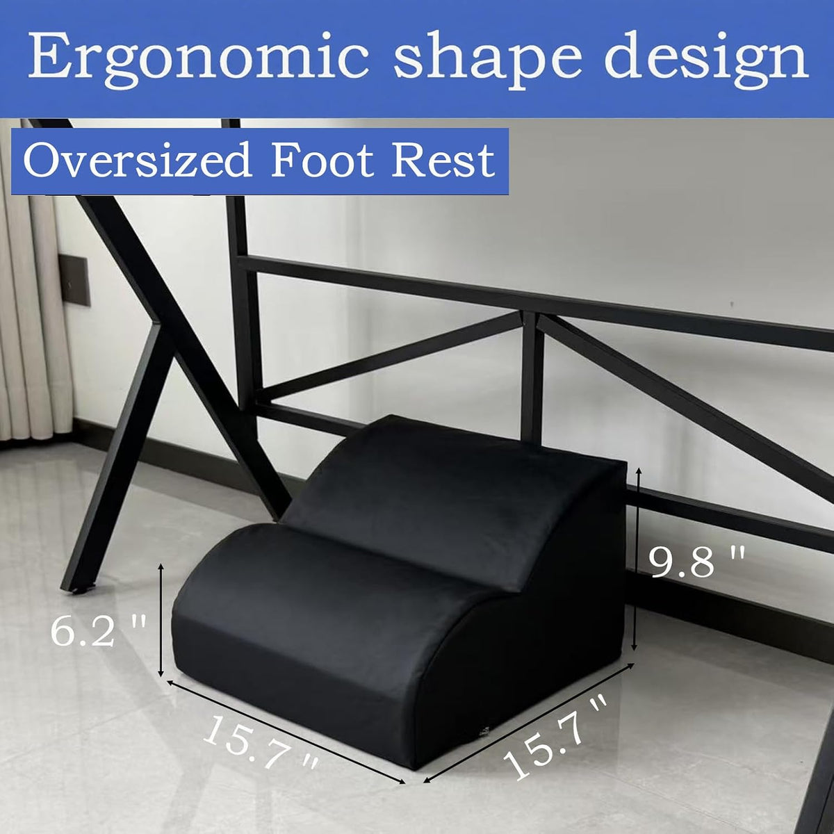 Foot Rest for Under Desk at Work.Multifunctional 3-Tier Foot Stool