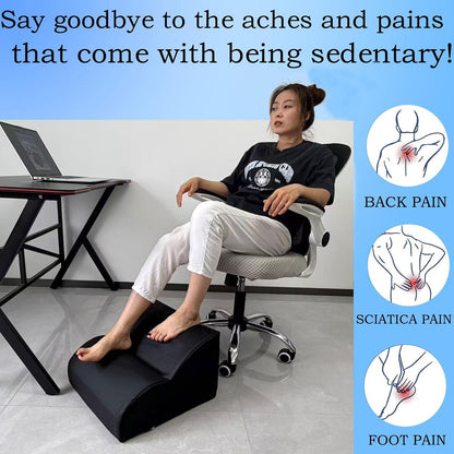 Foot Rest for Under Desk at Work.Multifunctional 3-Tier Foot Stool