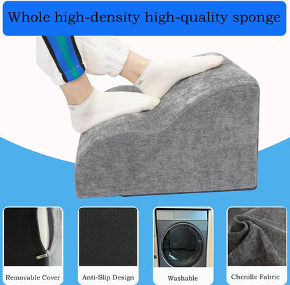 Foot Rest for Under Desk at Work.Multifunctional 3-Tier Foot Stool