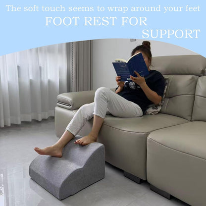 Foot Rest for Under Desk at Work.Multifunctional 3-Tier Foot Stool