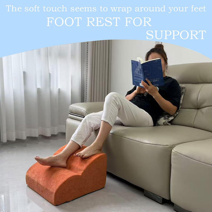Foot Rest for Under Desk at Work.Multifunctional 3-Tier Foot Stool