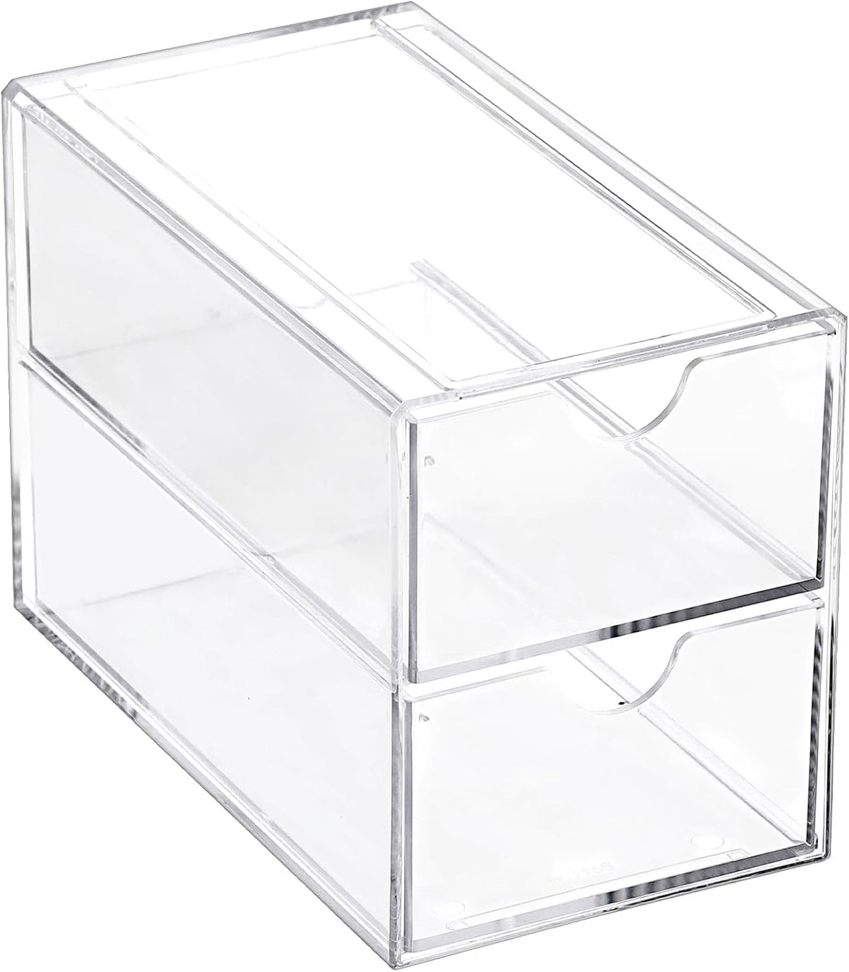 3 Drawers Acrylic Drawer Organizer 3-Tier Clear Desktop Organizer