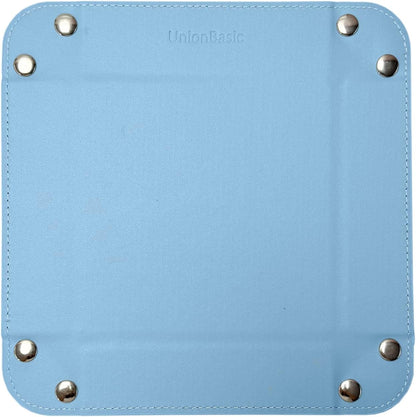 Small Valet Tray, Jewelry Tray for Rings Watches Earrings, Entryway Catchall Caddy for Coins Keys Change, Nightstand Bedside Valet Holder, Trays for Electronic Gadgets, Beige - Colors A