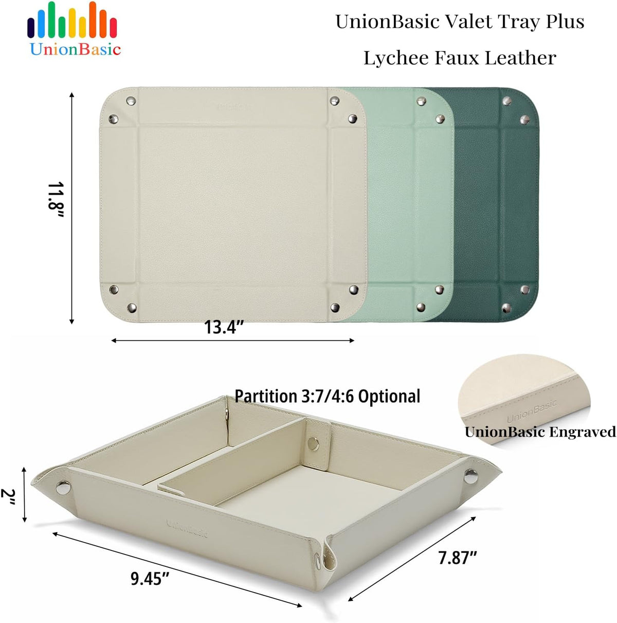Small Valet Tray, Jewelry Tray for Rings Watches Earrings, Entryway Catchall Caddy for Coins Keys Change, Nightstand Bedside Valet Holder, Trays for Electronic Gadgets, Beige - Colors A