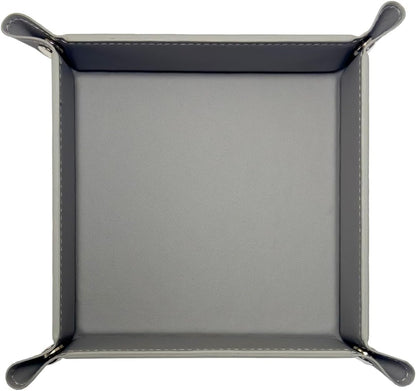 Small Valet Tray, Jewelry Tray for Rings Watches Earrings, Entryway Catchall Caddy for Coins Keys Change, Nightstand Bedside Valet Holder, Trays for Electronic Gadgets, Beige - Colors A
