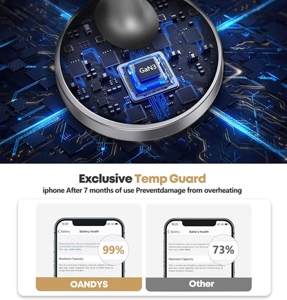 Magnetic Wireless Charger iPhone Stand 15W Fast Mag-Safe Charger for iPhone 17/17 Pro/17 Air/17 Pro Max 16/15/14/13/12 Series Apple Magnet Wireless Charging Station/Pad for AirPods