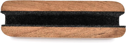 Laptop Holder Acacia Wood Vertical Laptop Stand for Desk Compatible with Apple MacBook, Microsoft Surface, Gaming Laptops, IPad, Tablets (8" x 2.3" x 2.5")