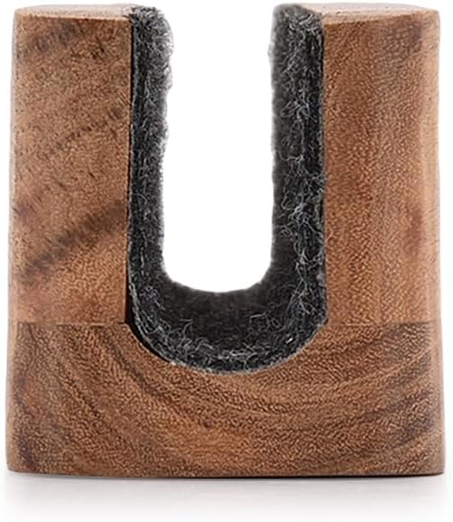 Laptop Holder Acacia Wood Vertical Laptop Stand for Desk Compatible with Apple MacBook, Microsoft Surface, Gaming Laptops, IPad, Tablets (8" x 2.3" x 2.5")