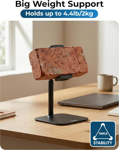 COOPER TabStand 20" Tall iPad Stand for Desk, Portable Monitor Stand Holder