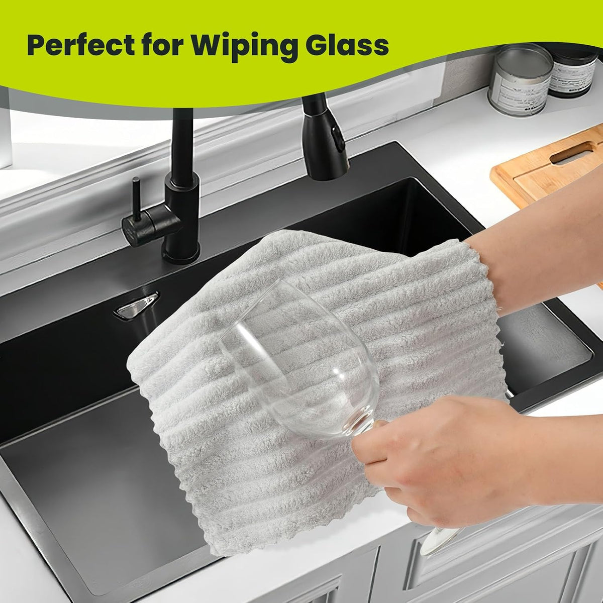 12 Pack Cleaning Cloth,Ultra Soft Absorbent Quick Drying Microfiber Cleaning rags,No scratches,Reusable,Washable,Lint Free Cleaning Towels for Kitchen,Window,Glass,car,11.8"×11.8",(Multicolor)