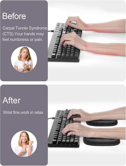2Pcs Cloud Elbow Pads, Desk Arm Rest Support, Soft Memory Foam Wrist Rest, Ergonomic Cushion Carpal Tunnel Pain Relief Gel Mouse Pillow for Computer Laptop Office Gaming Car Chair Accessory