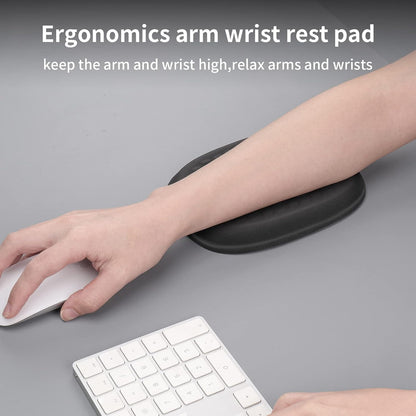 2Pcs Cloud Elbow Pads, Desk Arm Rest Support, Soft Memory Foam Wrist Rest, Ergonomic Cushion Carpal Tunnel Pain Relief Gel Mouse Pillow for Computer Laptop Office Gaming Car Chair Accessory