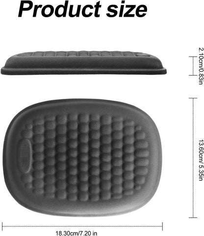 2Pcs Cloud Elbow Pads, Desk Arm Rest Support, Soft Memory Foam Wrist Rest, Ergonomic Cushion Carpal Tunnel Pain Relief Gel Mouse Pillow for Computer Laptop Office Gaming Car Chair Accessory
