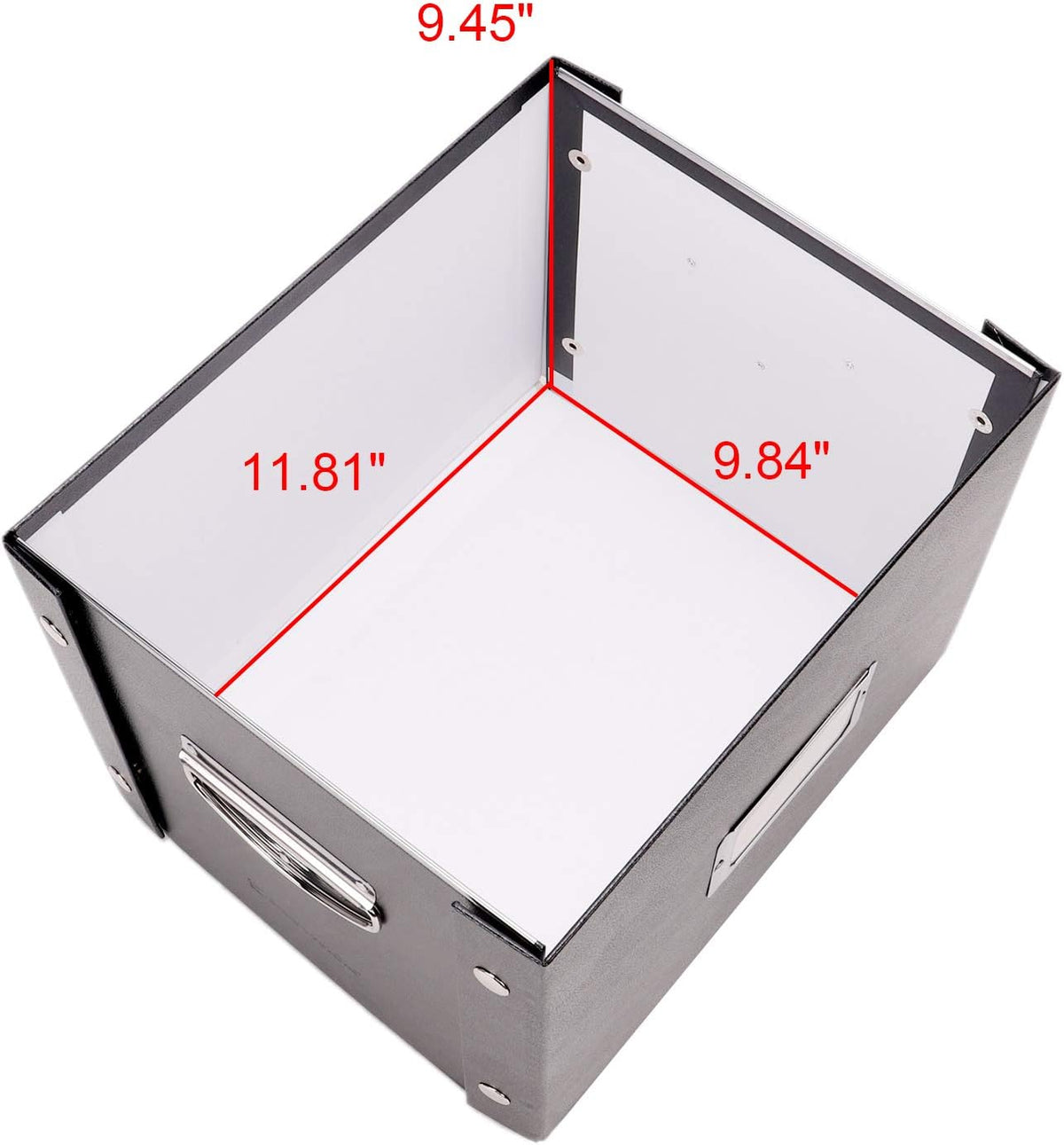 Letter-Size File Box, Black (SNS01533)