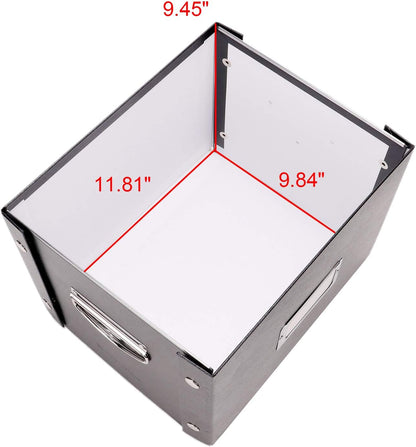 Letter-Size File Box, Black (SNS01533)