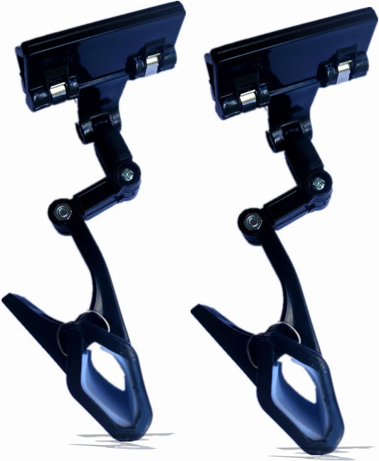 Adjustable Paper Holder Copy Holder,Flexible Rotating Clips