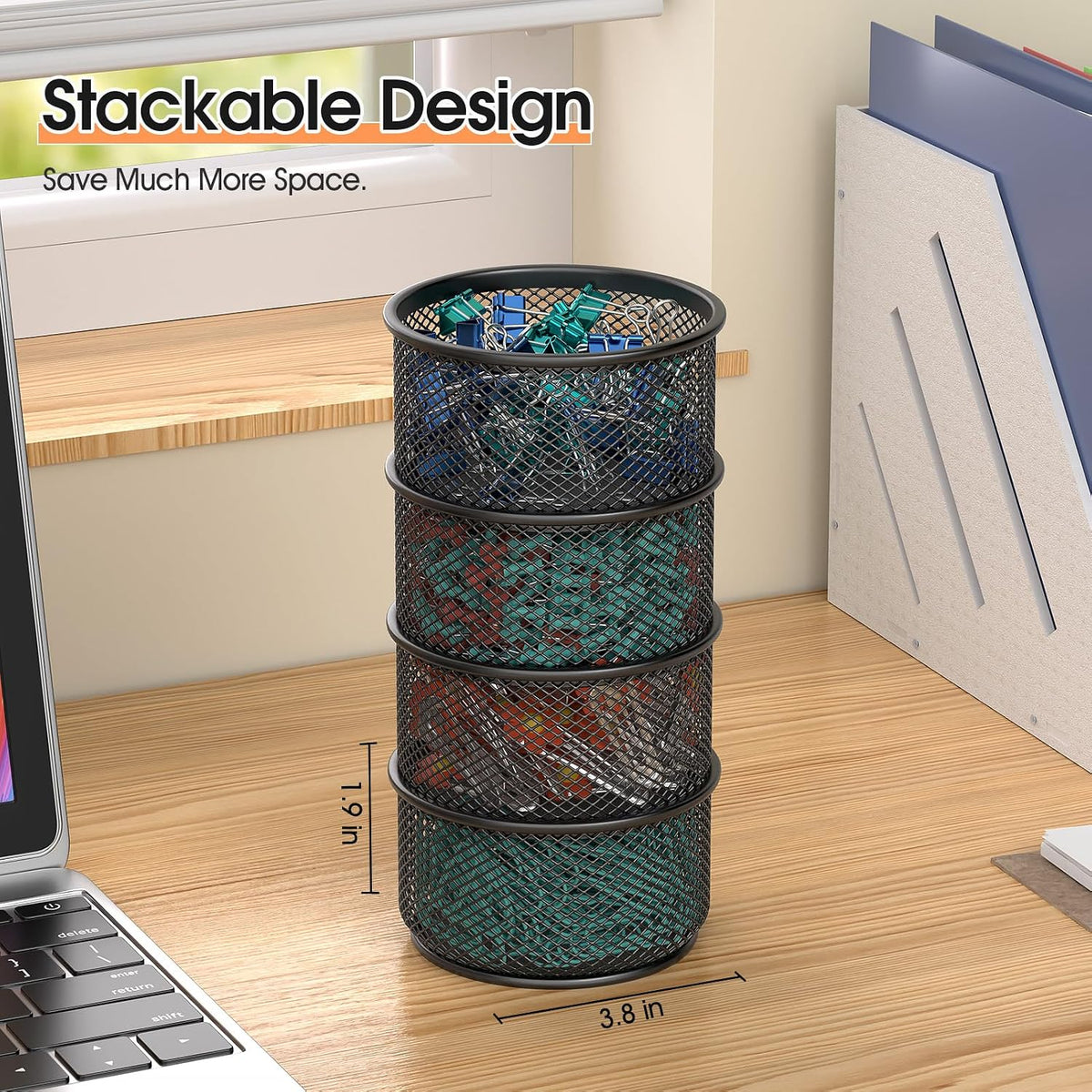 Paper Clip Holder 4 Pack