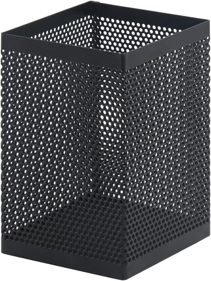 Pen Holder Desk Organizer, Wire Mesh Pencil Cup with Foam Pad and Non-Slip Bottom Office Supplies Desk Accessories for Home Office School, 1 Pack