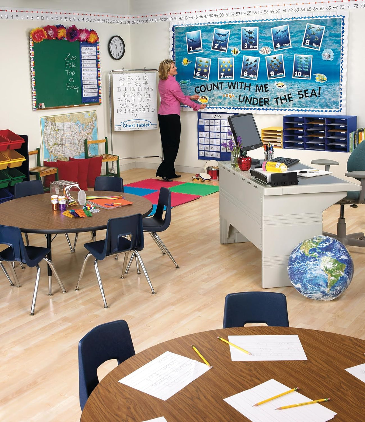 Classroom Keepers Mailbox, 30-Slot