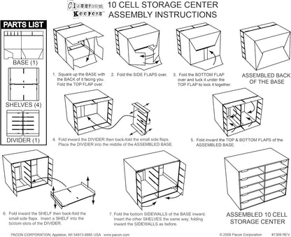 Classroom Keepers Mailbox, 30-Slot