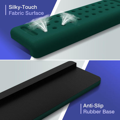 L-Shaped Desk Edge Cushion, 2 PCS Elbow Rest for Desk, Black