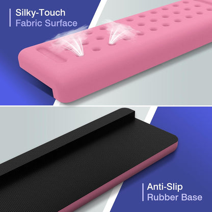 L-Shaped Desk Edge Cushion, 2 PCS Elbow Rest for Desk, Black